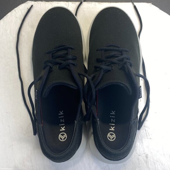 Kizik Madrid Eco-Knit Black  Athletic Shoe Unisex Womens 13.5 Mens 12 Comfort
